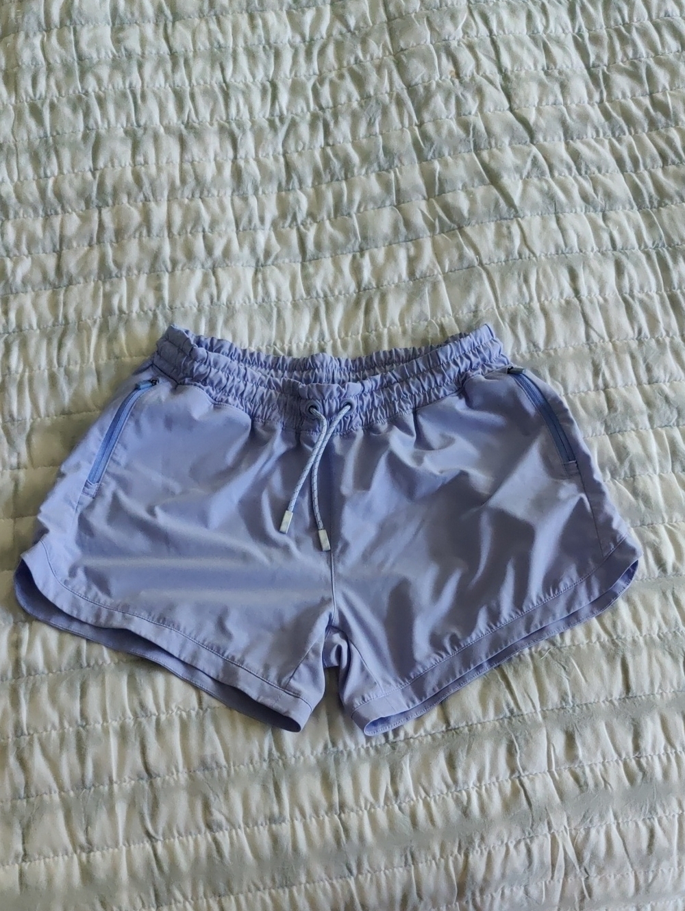 Athleta Girl Lavender Running Shorts Drawstring Waist Y2K Cottagecore Girlhood